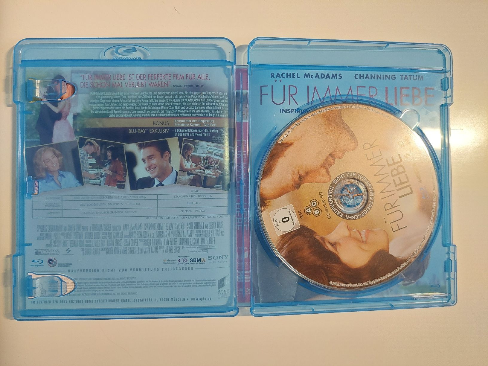 Tutti i DVDs: Bluray 'Für immer Liebe' – Usato da Uetendorf venduto da Comoladabro 1