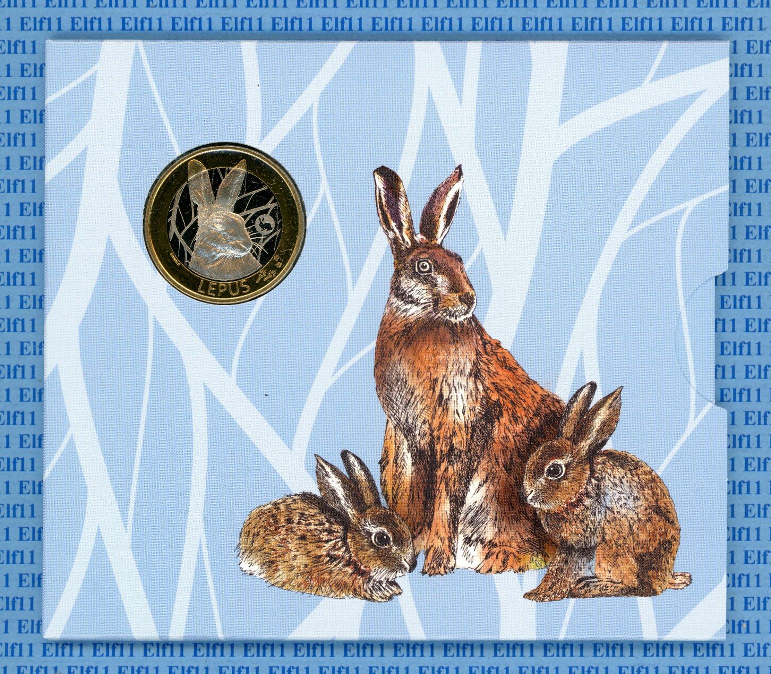 Tutti le monete: CHF__10.00 2020 Hase im Folder stgl 10 Franken – Nuovo e nell'imballaggio originale da Widnau venduto da Elf11