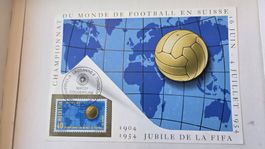 1954 Maximumkarte Eröffnungsspiel WM Lausanne