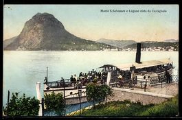 AK Lugano, Monte S. Salvatore e Lugano visto da Castagnola