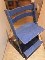 Stokke Tripp Trapp Kinderstuhl blau gebraucht