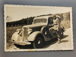 Echt Photo Karte / Militär Automobil - Geneve 1944
