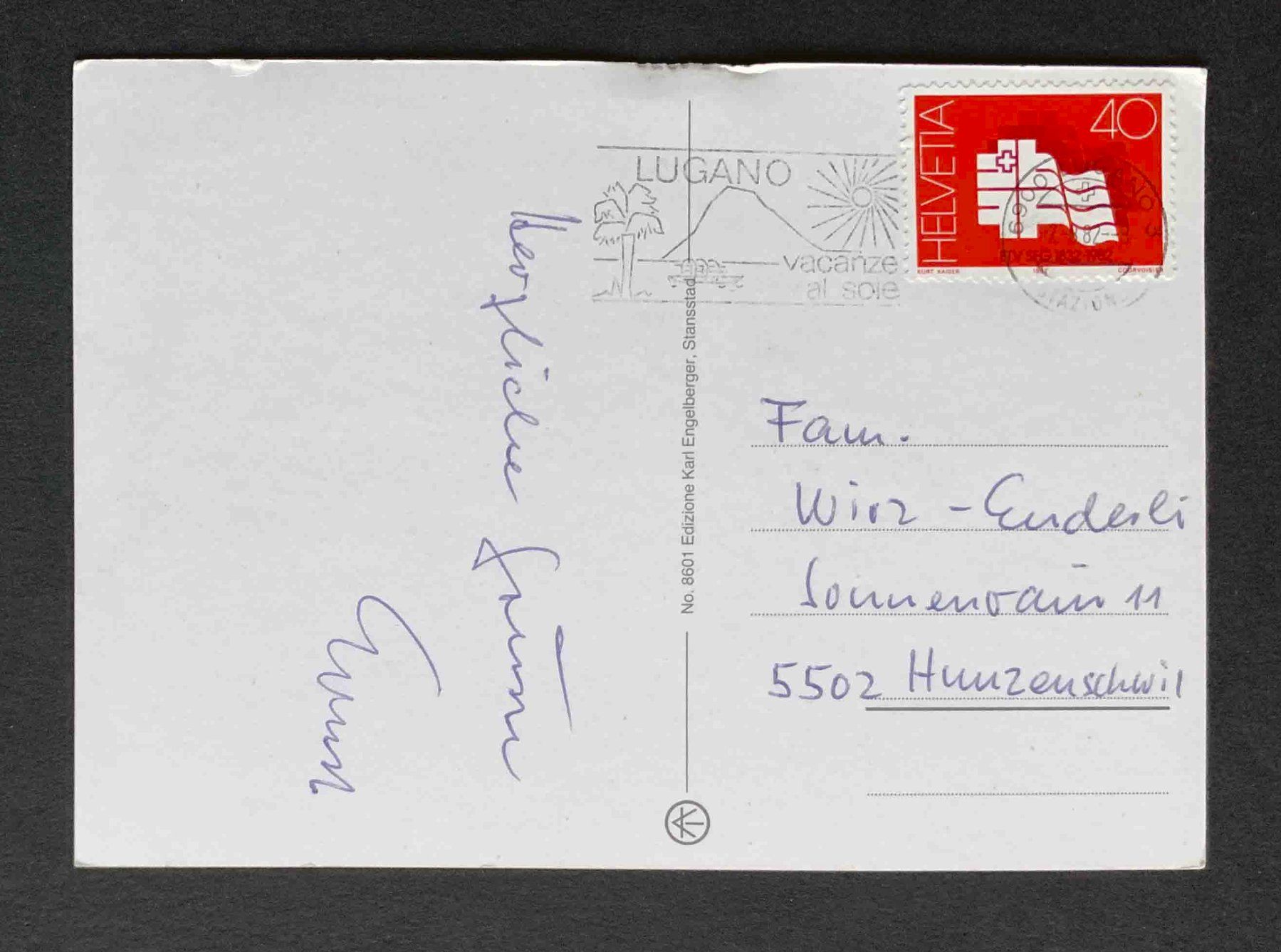 Cartoline postali: AK Lugano – Usato da Goldau venduto da artelier1 1