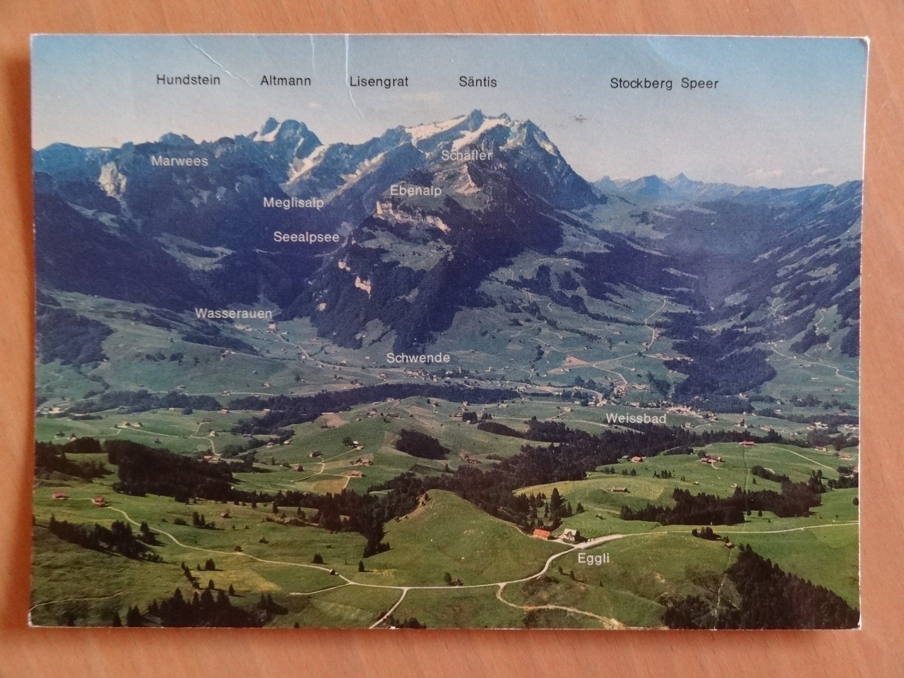 Cartoline postali: Schwendetal - 1984 – Usato da St Léonard venduto da Riglin