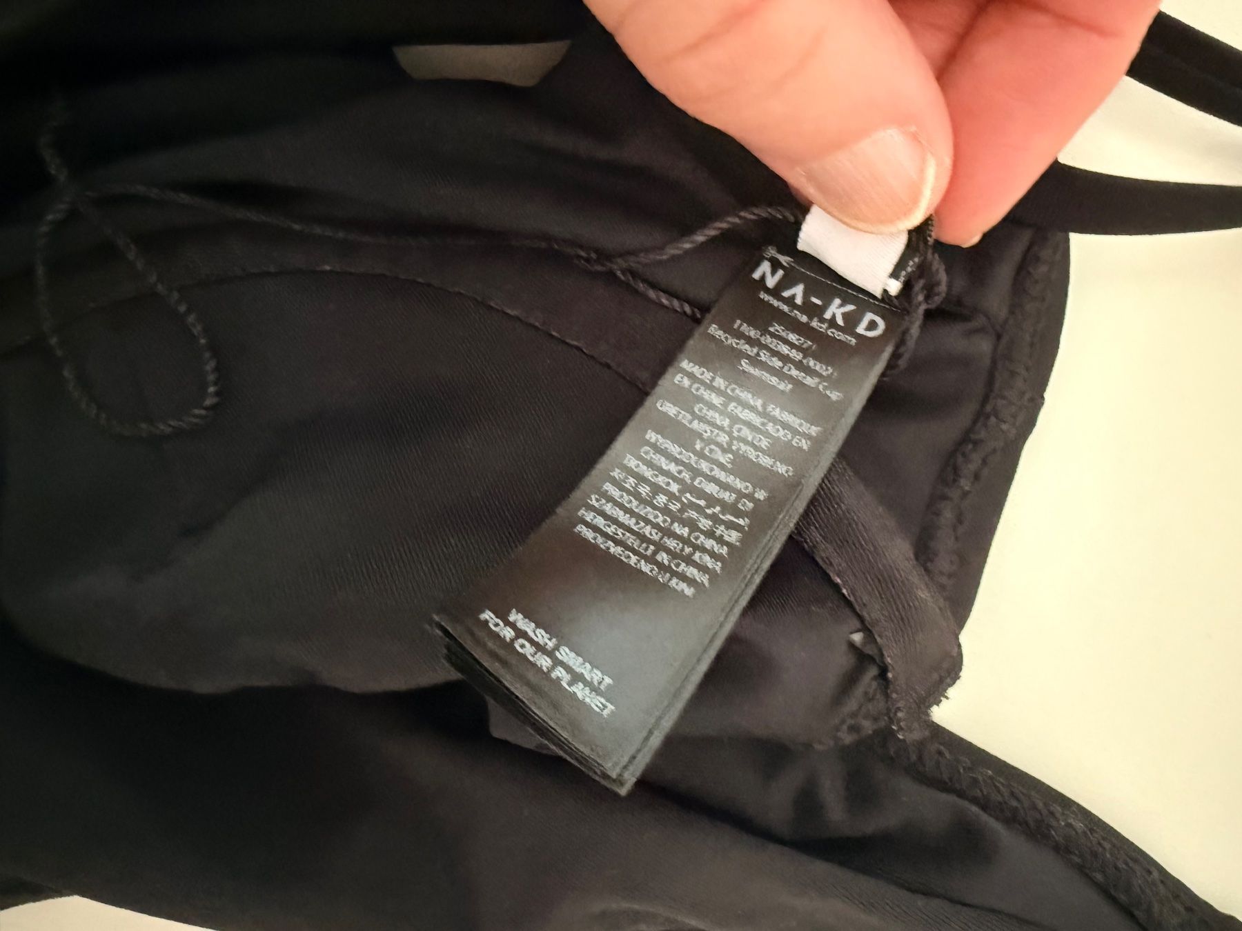 Na-kd Costumi da bagno & Bikini: NA KD, Badekleid, Grösse M, Farbe Schwarz – Nuovo e nell'imballaggio originale da Rudolfstetten venduto da gst_g7xl 6