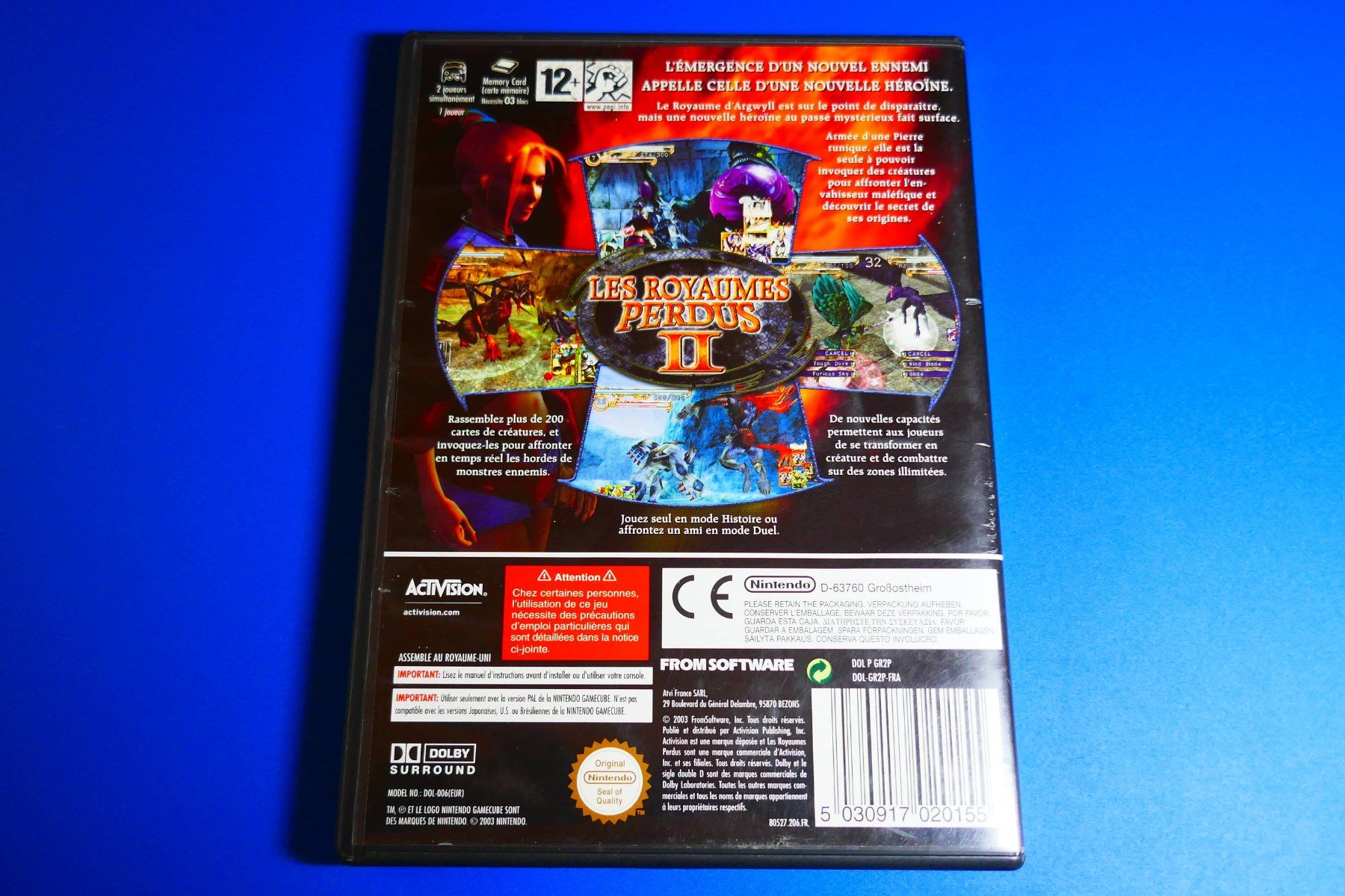 Nintendo Giochi: Les Royaumes Perdus II - Nintendo GameCube – Usato da Vuarrens venduto da Espace-Retro 3