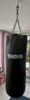 Boxsack TAURUS BOXING schwarz gute Aufhaengung guter Zustand