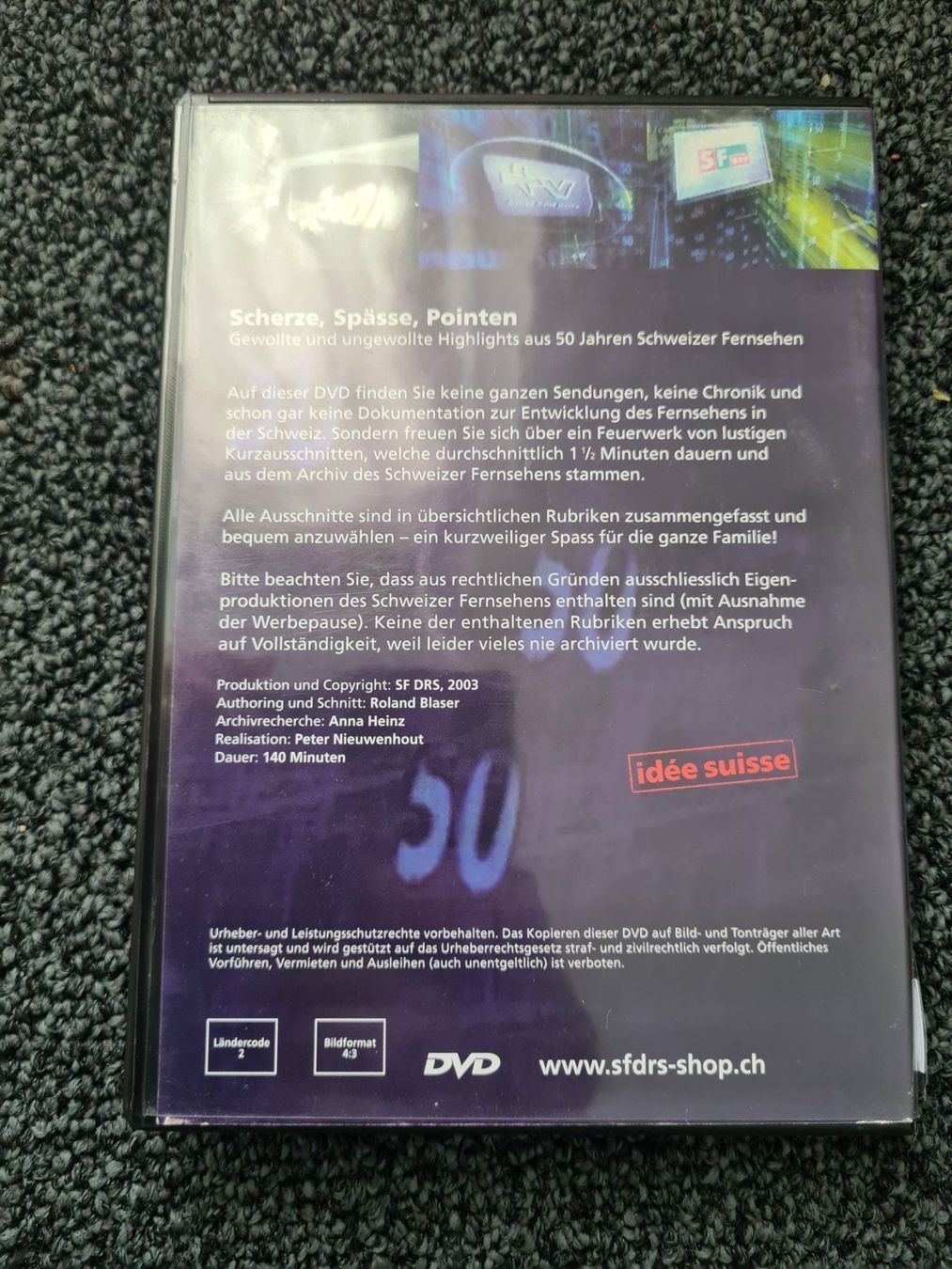 Alle DVDs: DCHERZE,SPÄSSE,POINTEN(10882) – Gebraucht aus Ruswil von M71 1