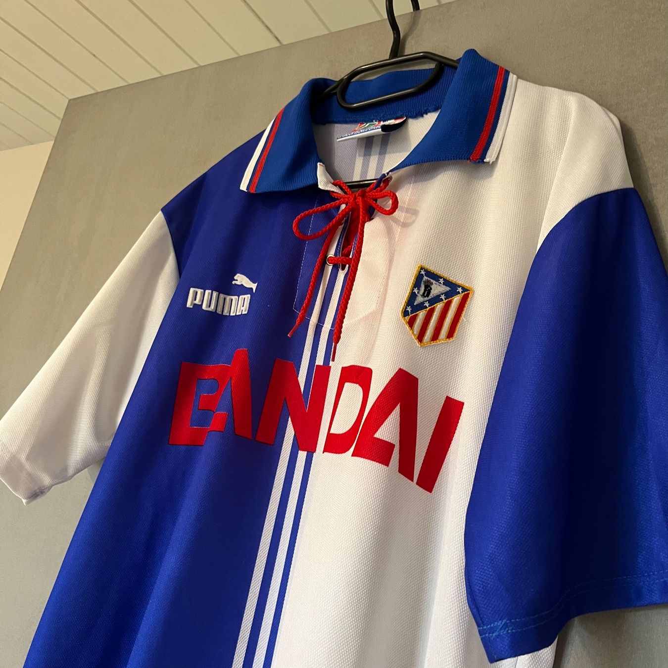 Kappa Canottiere & Pantaloni: Atlético Madrid Trikot Puma Vintage – Usato da Winterthur venduto da LaBodega 2