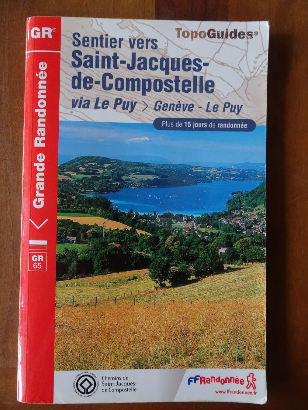 Bücher: Grande randonnée 65 - Sentier vers St-Jacques-de-Compostelle – Gebraucht aus männedorf von purzelchen