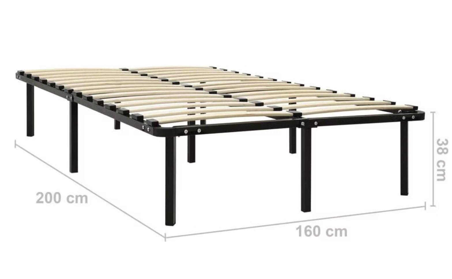 Lits: Bed frame 160x200cm – D'occasion à Basel par ira_rk98 2