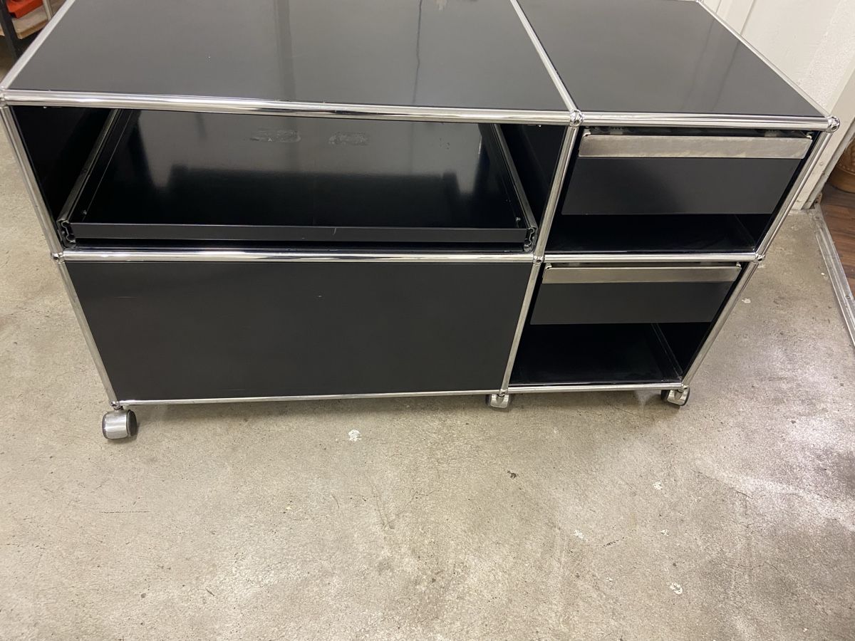 USM Banconi: USM Haller Sideboard schwarz – Usato da Dietikon venduto da brocki-eyra 1