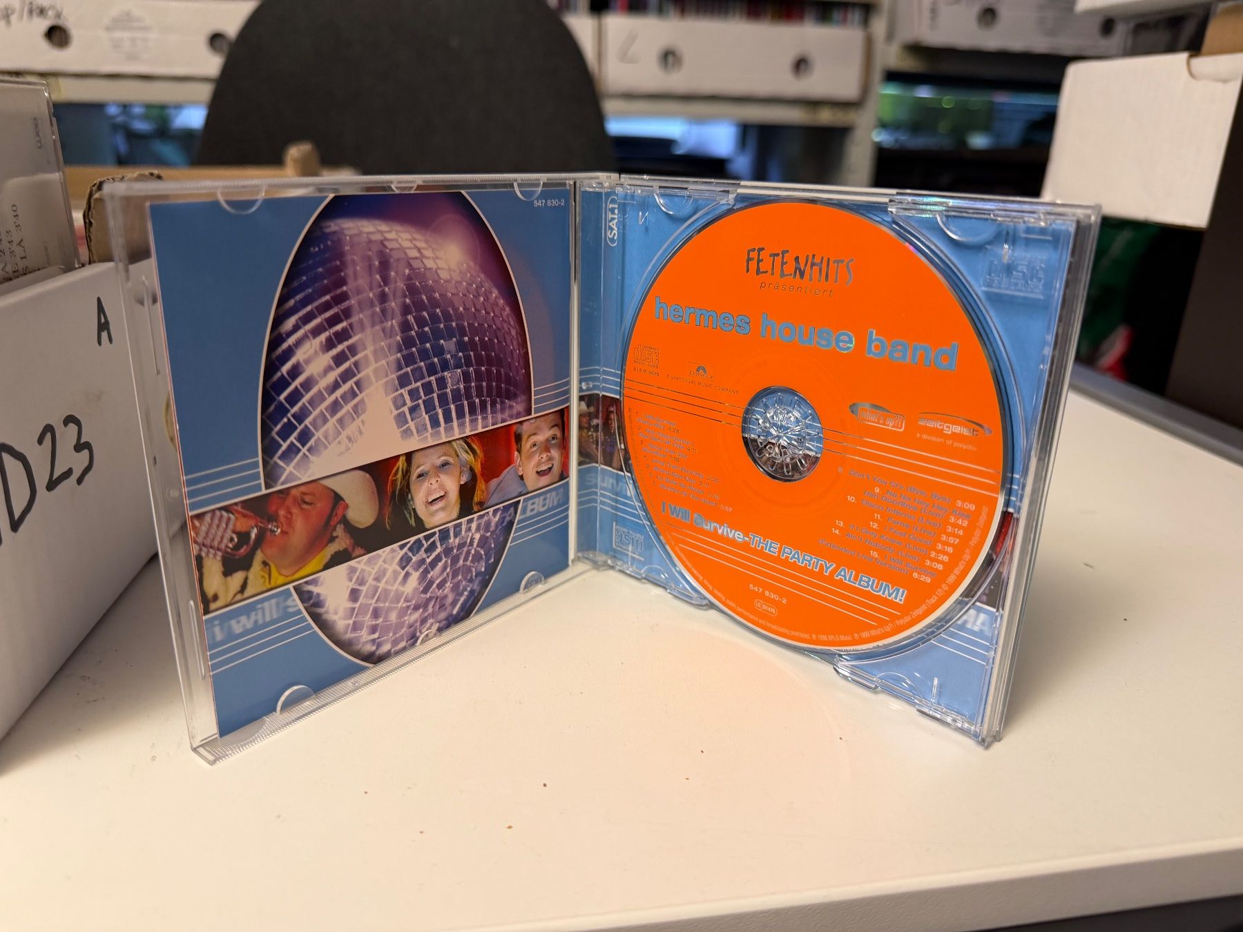 CDs: Hermes House Band - I Will Survive - HD23B – Gebraucht aus Küsnacht ZH von swisssales.net 2