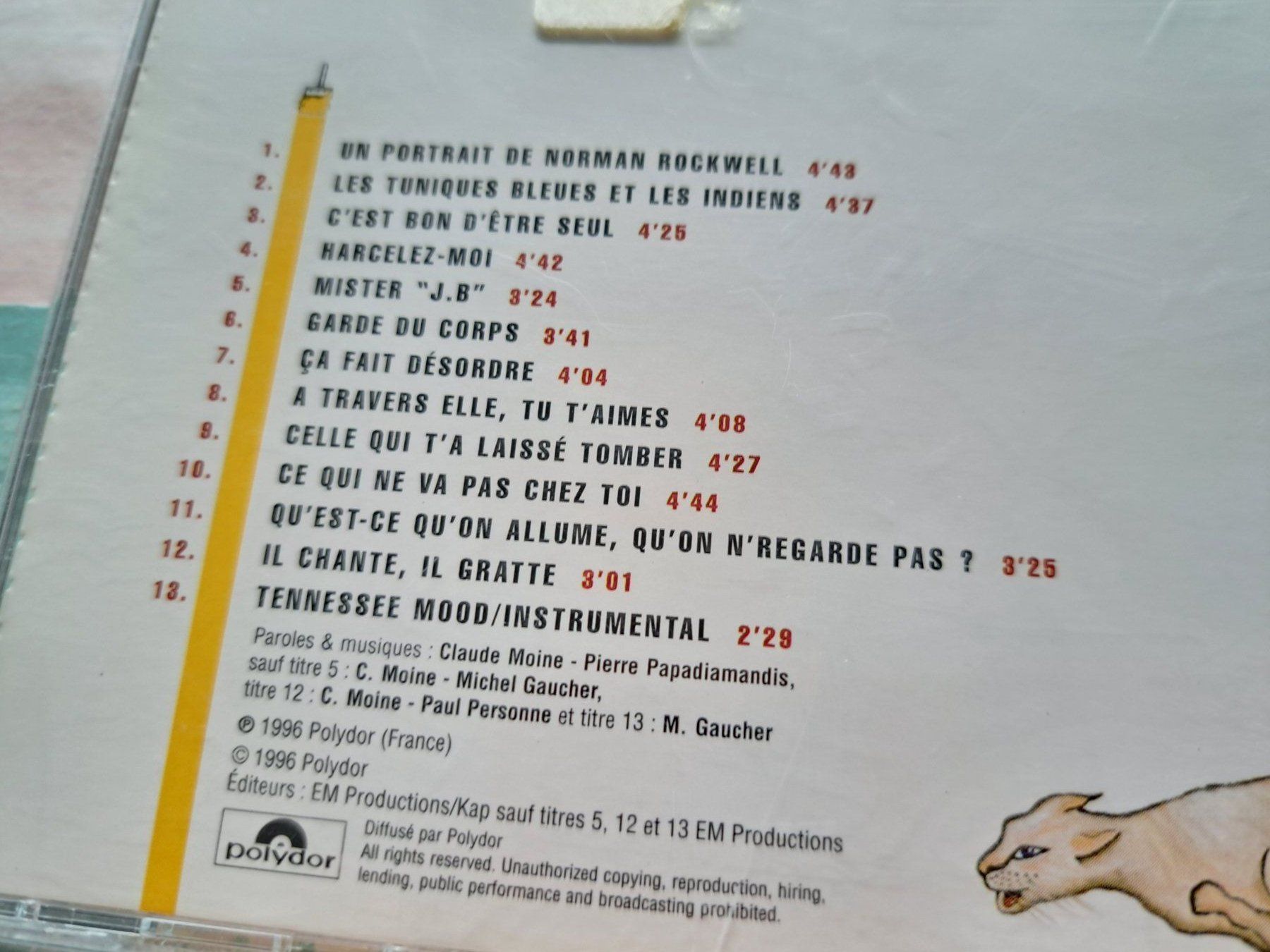 CDs: Cd Eddy Mitchell - Mr Eddy  – Gebraucht aus Pully von bro_n52j 2