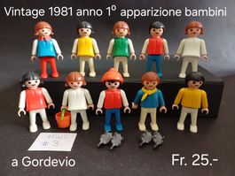 Playmobil vintage bambini, 1981, lotto #3