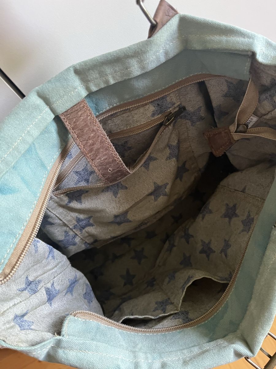 Sacs femmes: Tasche stoff aqua – D'occasion à Schwendibach par didu12 1