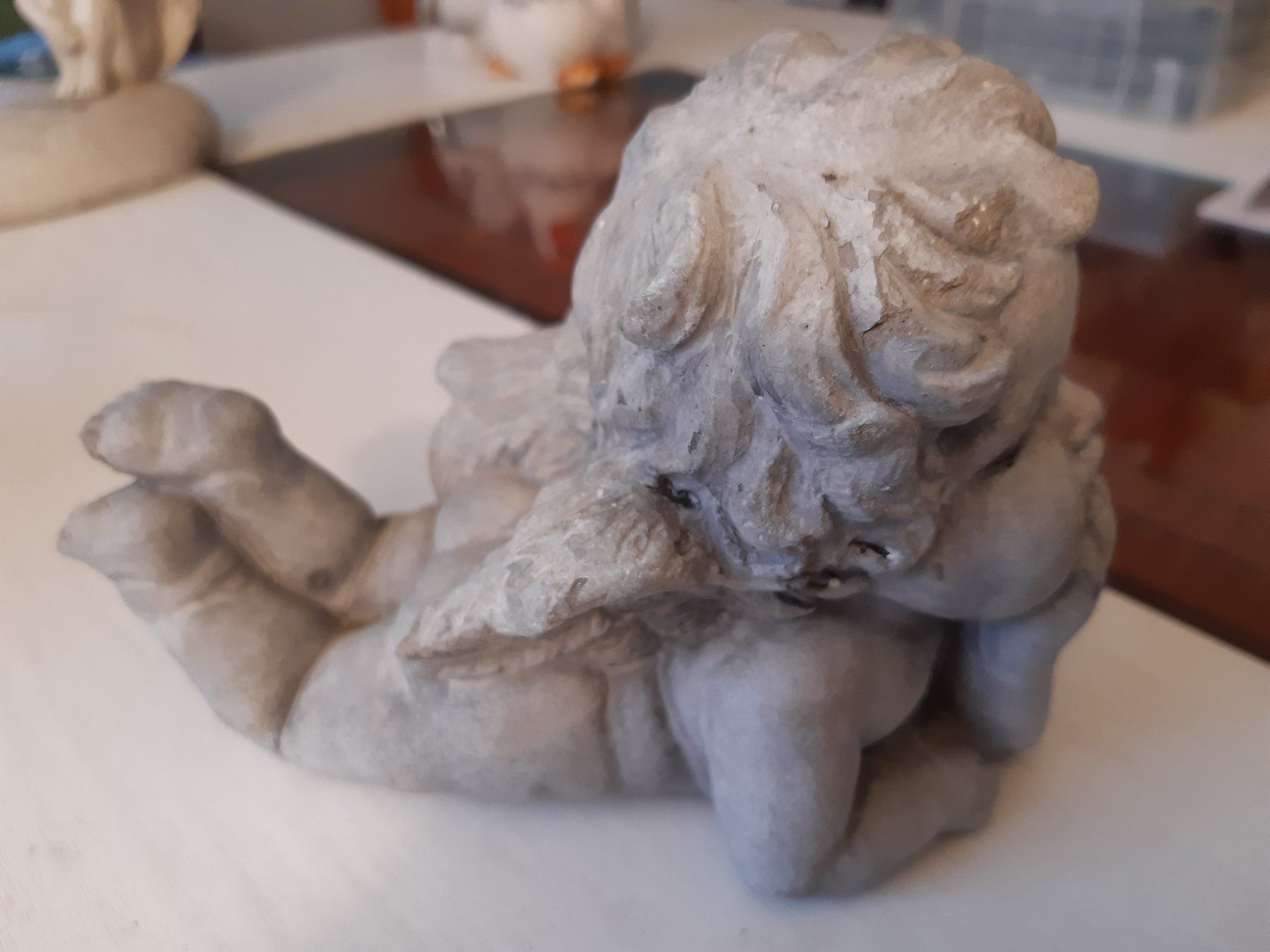 Figuren: Engel aus Beton – Gebraucht aus Domat-Ems von nugipuff