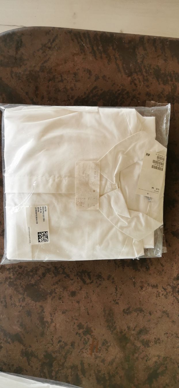 H&M Blusen: Business Bluse weiss elastisch Langarm 34/36 – Neu und originalverpackt aus Wyssachen von Soenne 3
