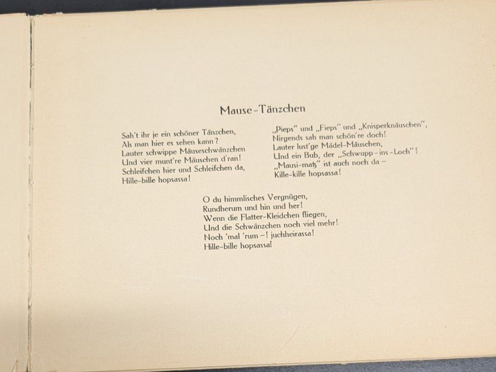 Livres: Die Wunderwiese. Bilder: Mathilde Ritter, Text : Adolf Holst – D'occasion à Mönchaltorf par Blechfreund 4