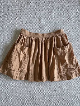 Neuwertig nachhaltig bio Baumwolle Rock flower picking skirt