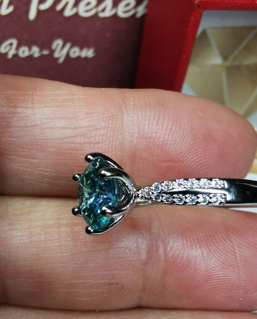 Anelli: Bague avec zircons – Nuovo e nell'imballaggio originale da Reconvilier venduto da Tsma67 2