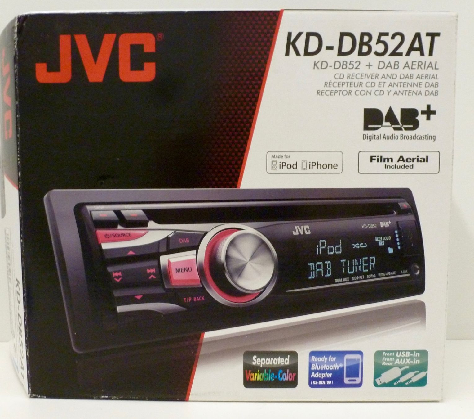 Radio: JVC KD-DB52AT DAB+ – Nuovo e nell'imballaggio originale da Dietikon venduto da Ilsru