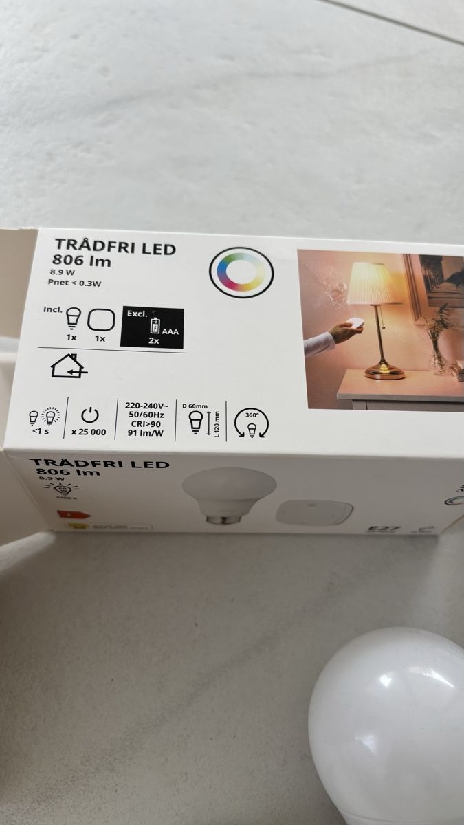 Ikea Lampade: IKEA Trdfri LED Leuchtmittel E27 – Usato da Seengen venduto da sa_land 1