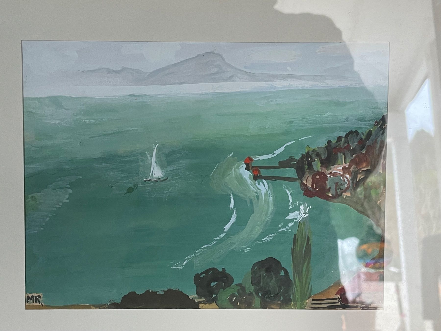 Dipinti: Mariane Rosset - Port de Morges 1950 – Usato da Chavannes-Renens venduto da Gr33 1