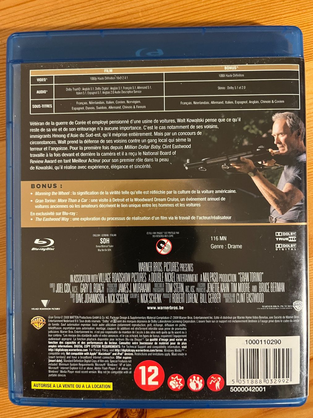 Tutti i DVDs: GRAN TORINO - CLINT EASTWOOD – Usato da Lausanne venduto da sbar224 1