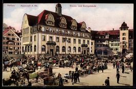 AK Herisau, Staats- & Bankgebäude
