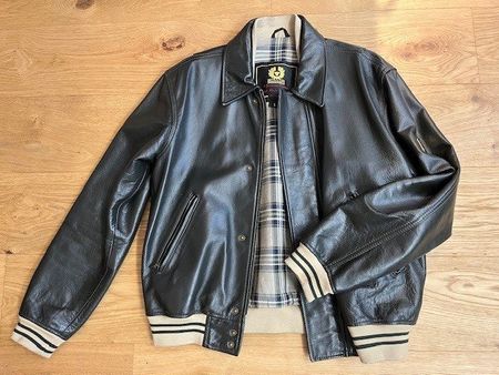 Belstaff Lederjacke Grösse L (Ghepard Blouson)