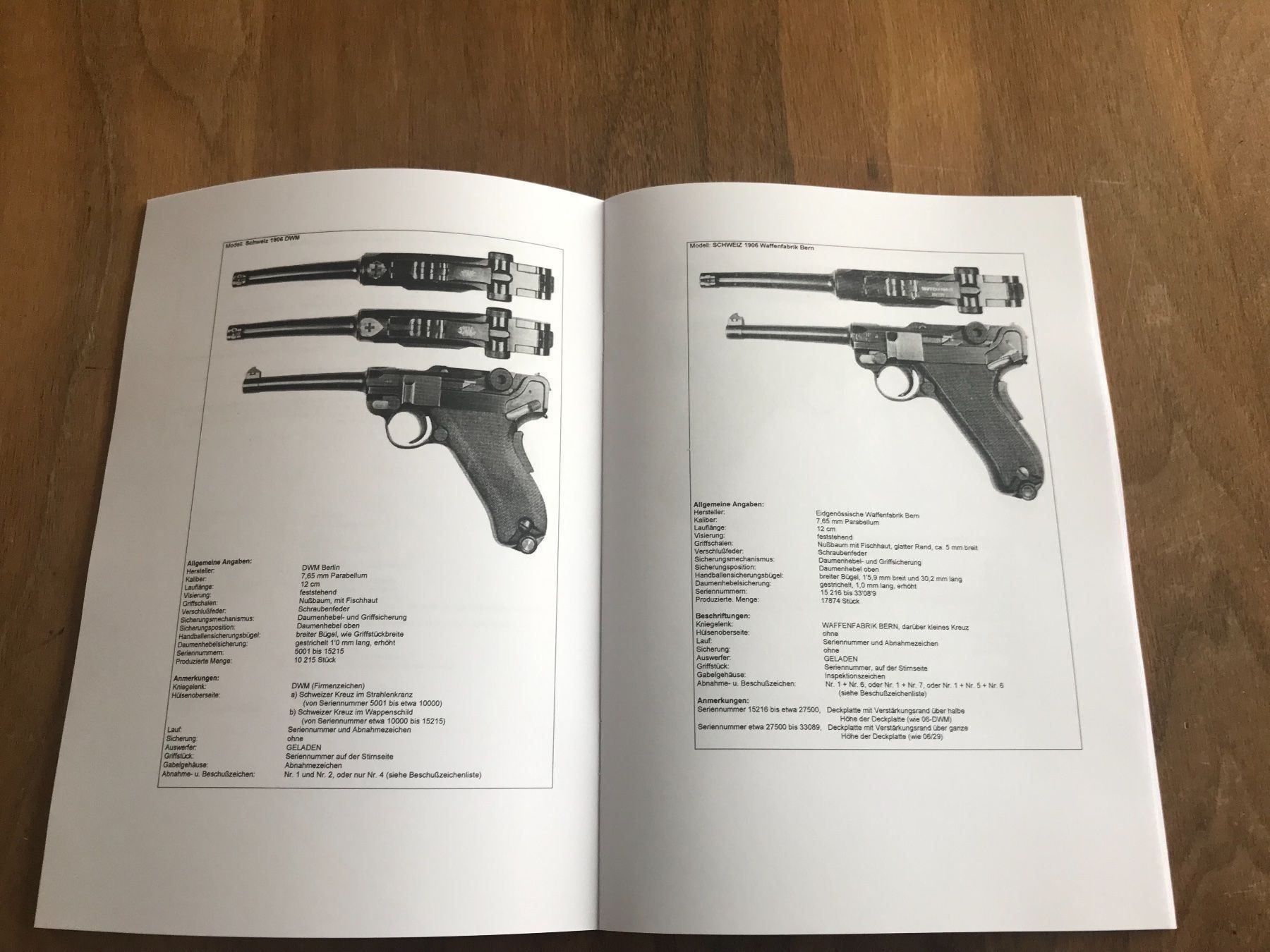 Libri: Geschichte der Parabellum Pistole – Nuovo (secondo la descrizione) da Horgen venduto da Trigard 3