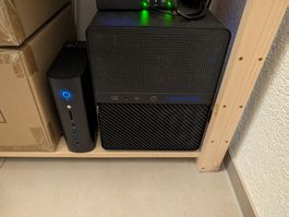 NAS 8-Bay Ryzen 9 7945HX 64GB Ram Dual 10GB/s Netzwerk SFP+