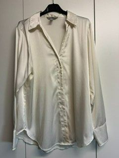 H&M Bluse weiss M