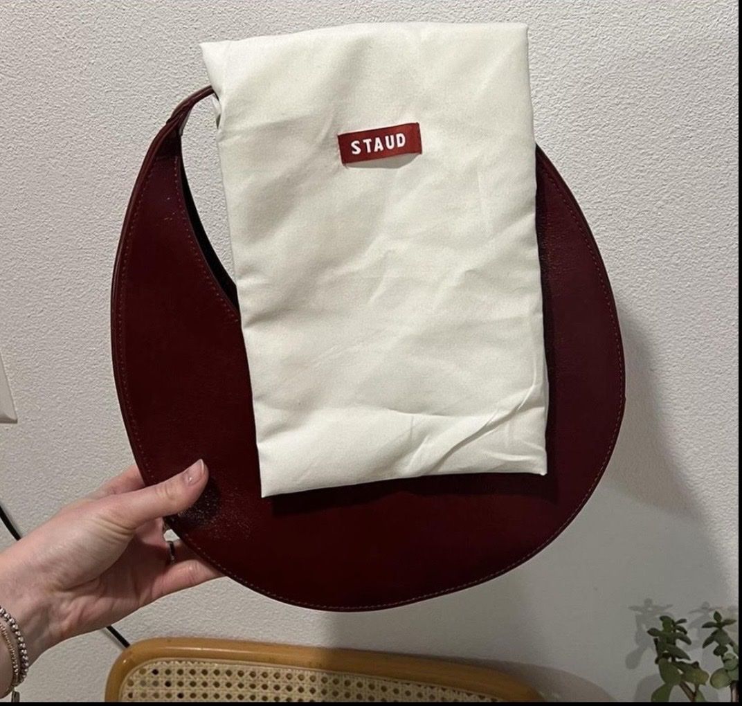 Borse da donna: Staud Moon Bag - Leather Tote Bag  – Nuovo (secondo la descrizione) da Zürich venduto da stephanietg 3
