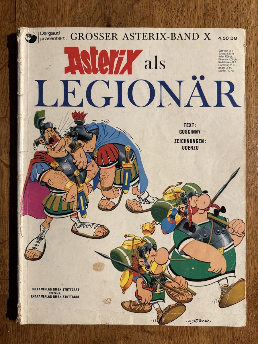 Fumetti: Asterix-als Legionär / Band 10 - Comic – Usato da Spiegel b. Bern venduto da dijaro