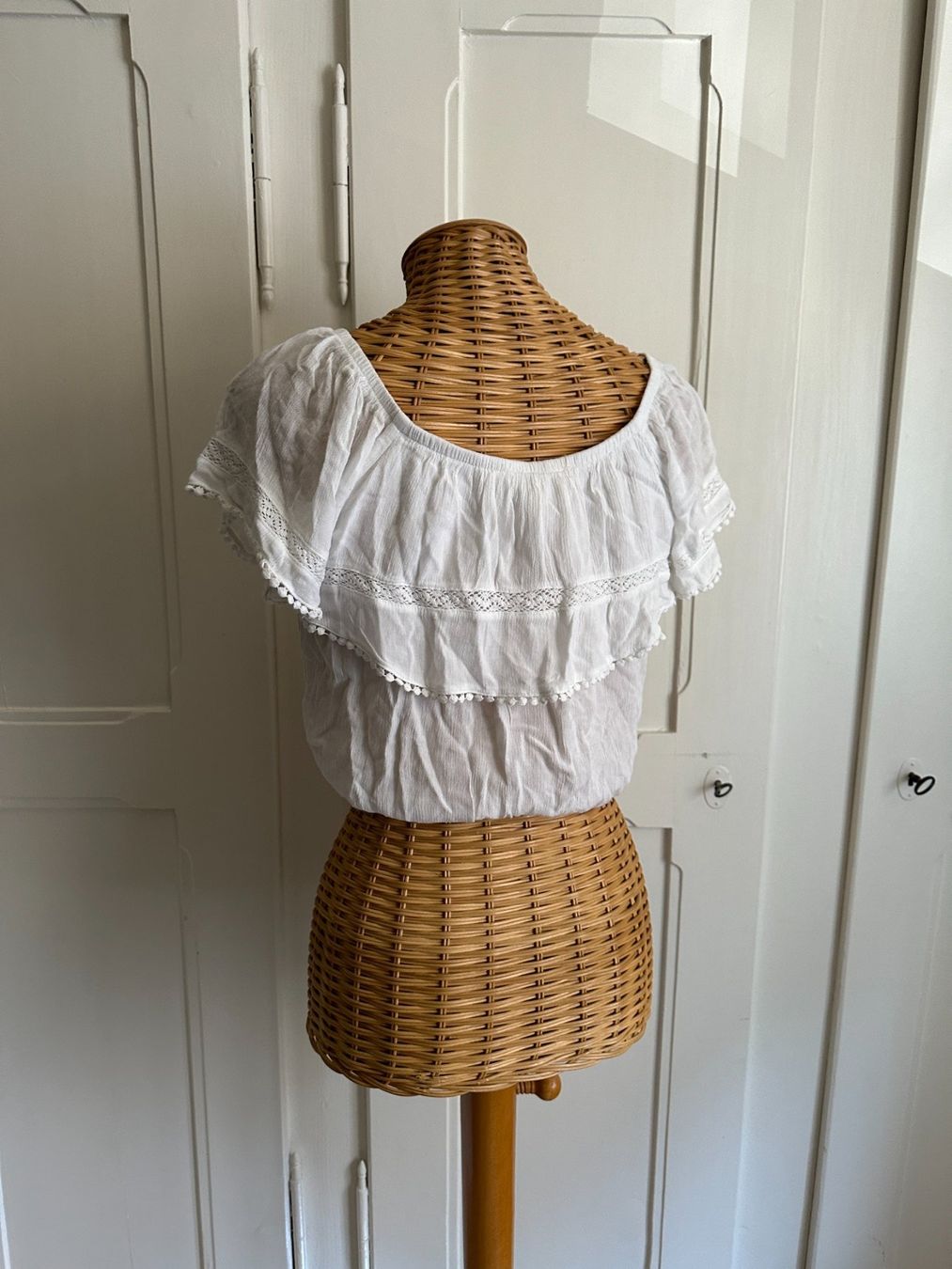 H&M Tops: Hippie Boho Oberteil weiss 34 – Gebraucht aus Zürich von Diazaio 2