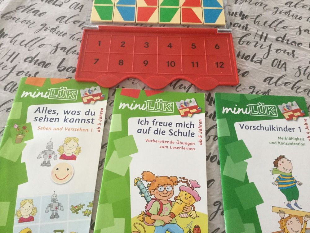 Mini Lük Kontrollkasten Und Hefte – Minilük Übungsaufgaben Pdf – OZMEBX