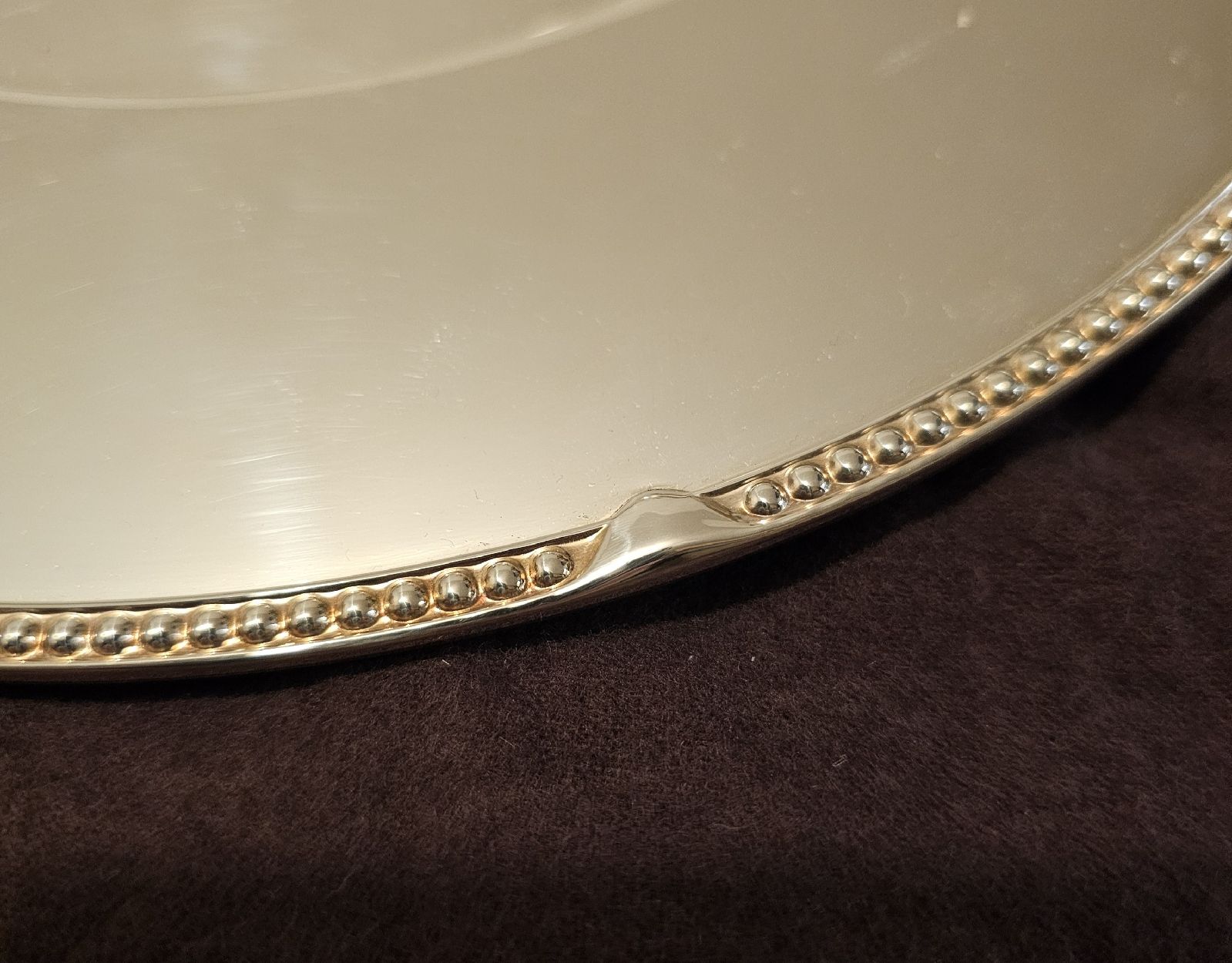 Piatti: Silberplattierten Teller von Robbe & Berking 32cm – Nuovo (secondo la descrizione) da Allenwinden venduto da Tan_CH 2