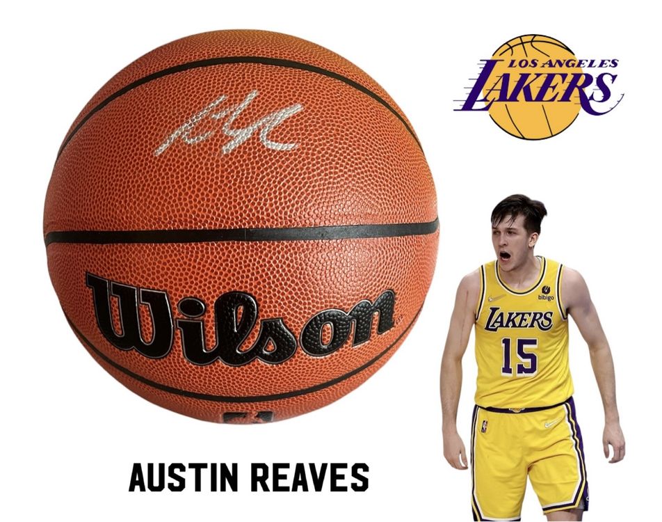 LAKERS - Austin Reaves signed basketball COA BECKETT (Neu (gemäss ...