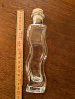Dekorative Glasflasche mit Korken, ideal für Likör / Öl