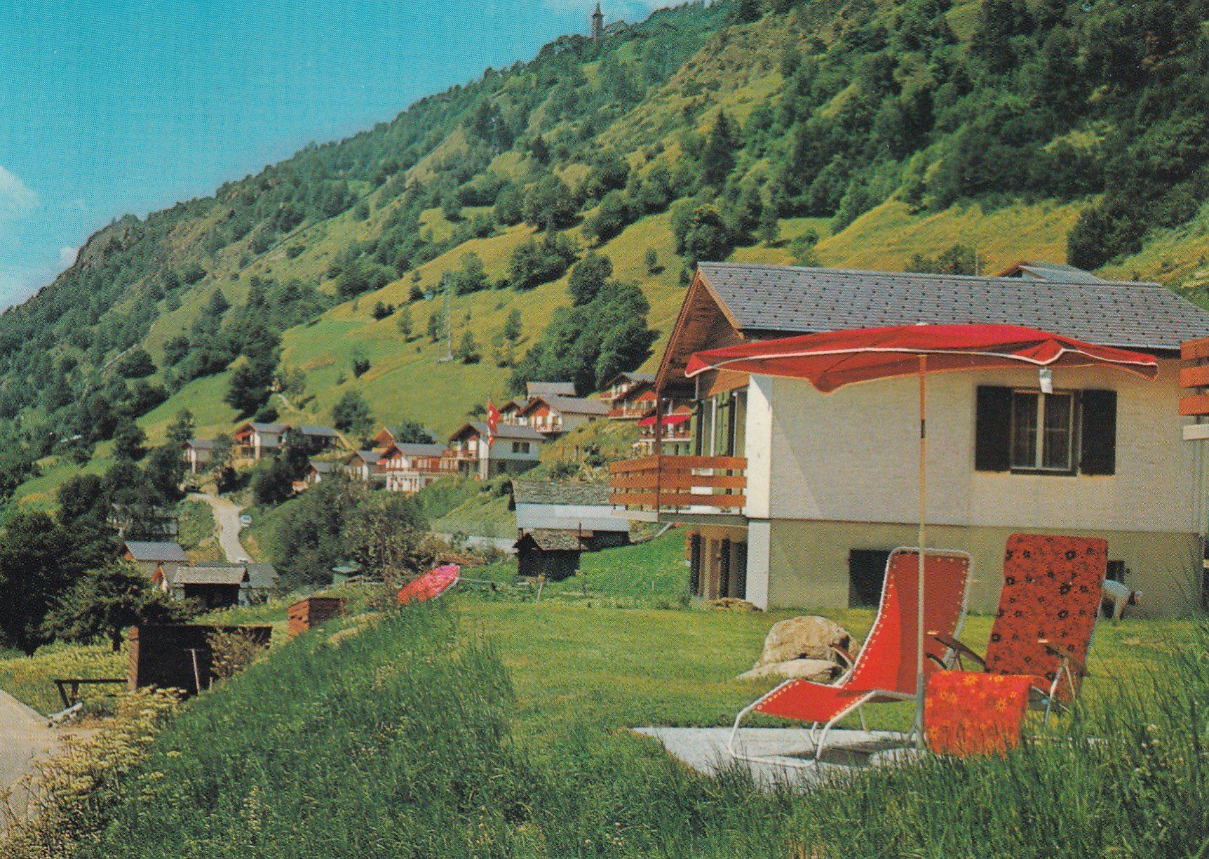 Cartoline postali: Ferienort Breiten (Wallis) 1976 – Usato da Cormoret venduto da Pascalll2001