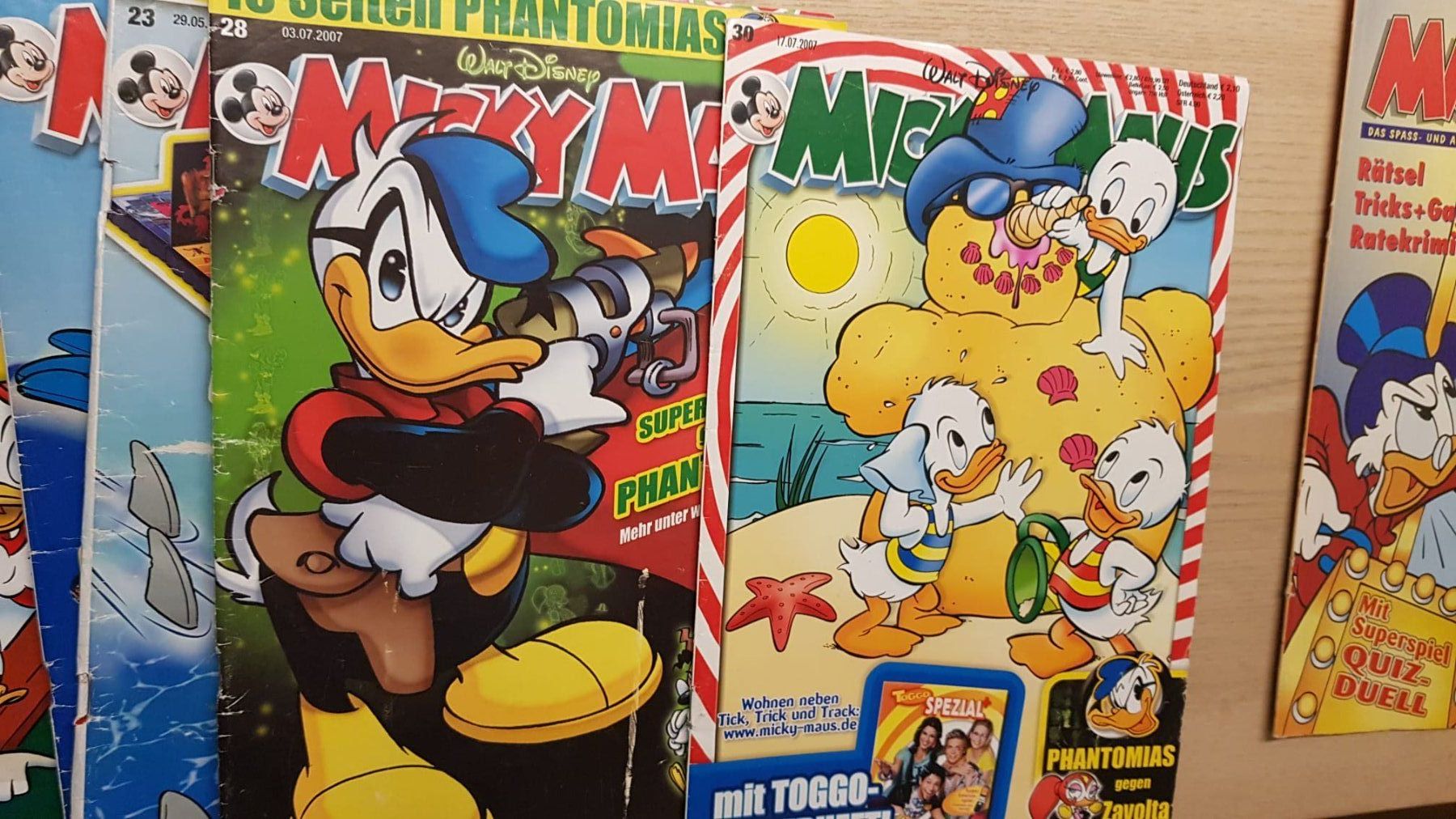 Comics: Micky Mouse Hefte 1999 - 2007 – Gebraucht aus Spiegel b. Bern von sus_xj97 1