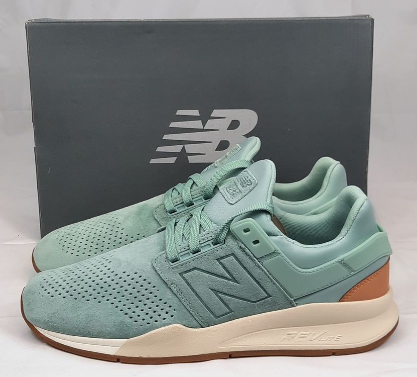 New balance 247 verde hot sale agua