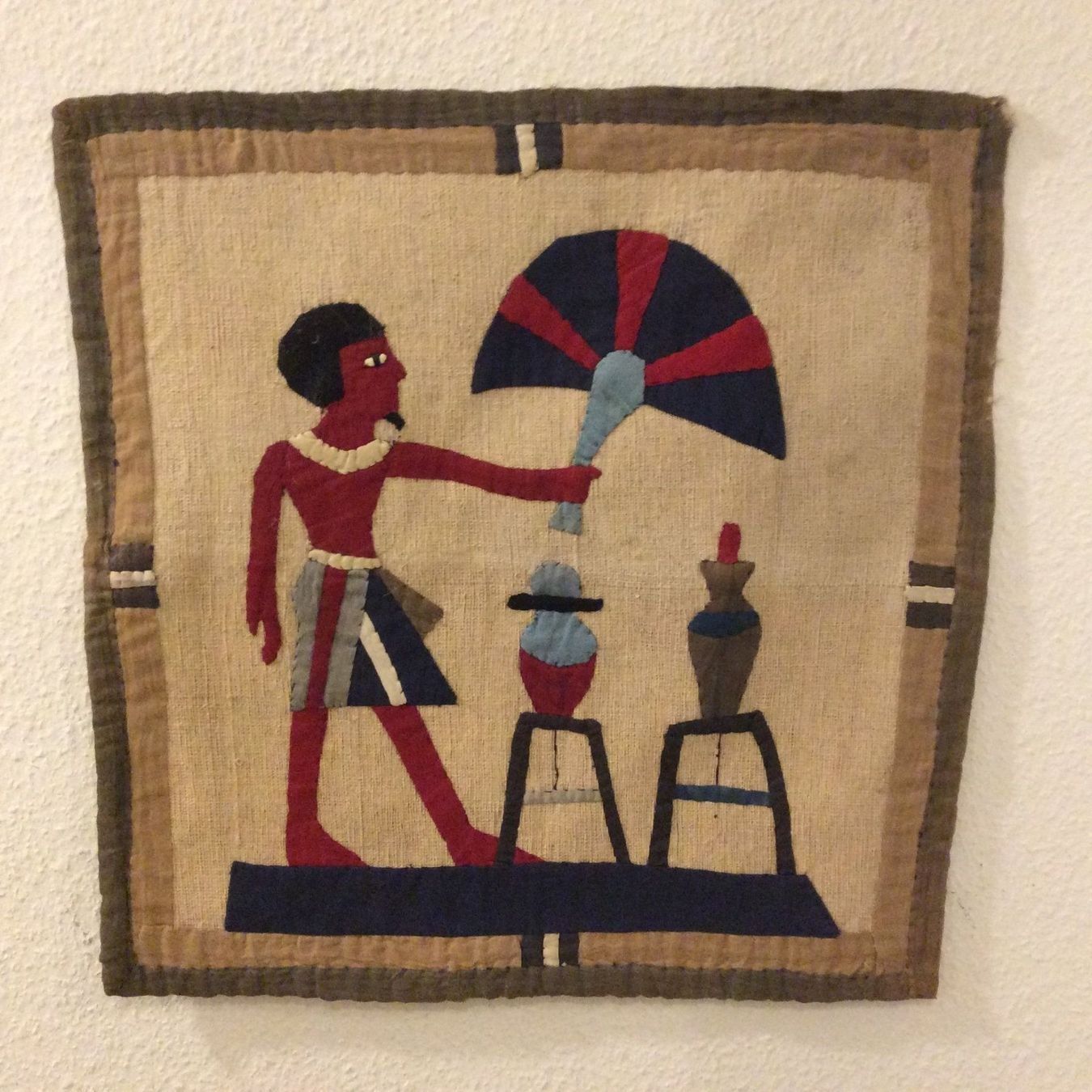Dipinti: Appliqué de Tissus - Egypte – Usato da Genève venduto da edelweiss1900