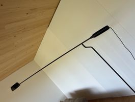 Stehleuchte schwarz Metall verstellbar sehr guter Zustand