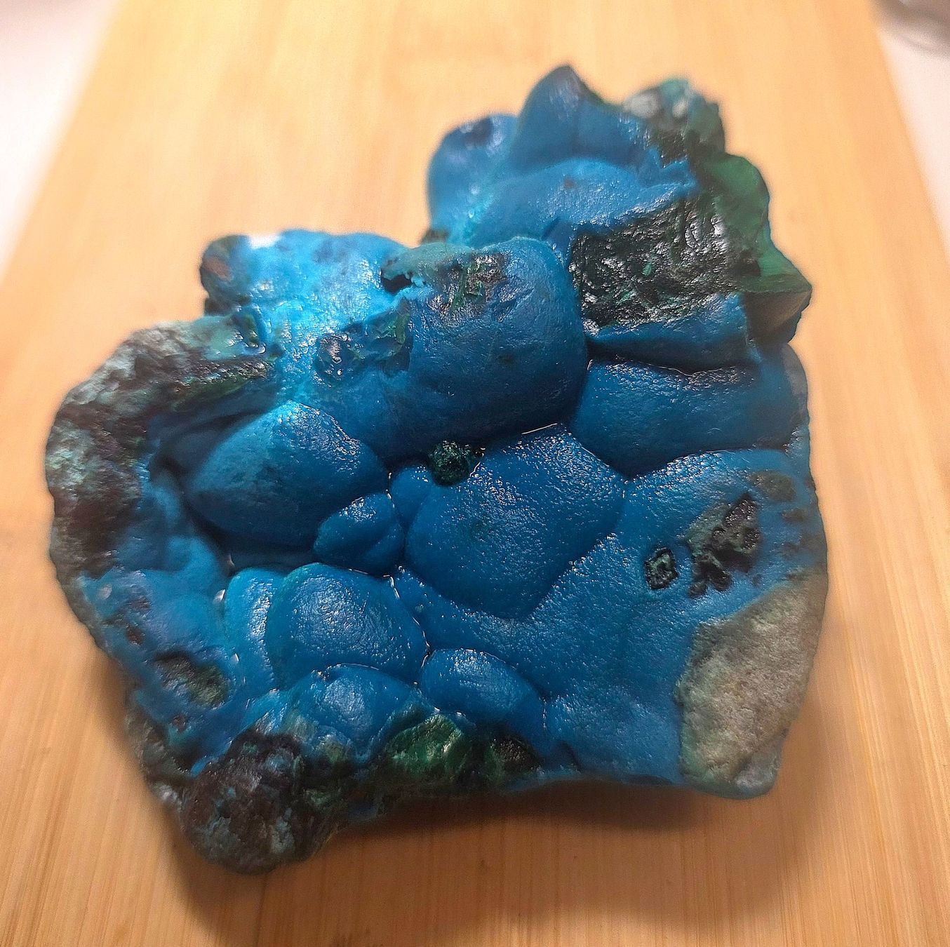 Minerali & Pietre curative: Chrysokoll-Malachit Rohstück 238g – Nuovo e nell'imballaggio originale da Matzingen venduto da Shay_Crystalz