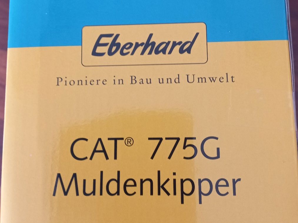Modellini d'auto: Muldenkipper CAT 775G, Eberhard, Modellauto – Nuovo e nell'imballaggio originale da Bülach venduto da wauwau64 3