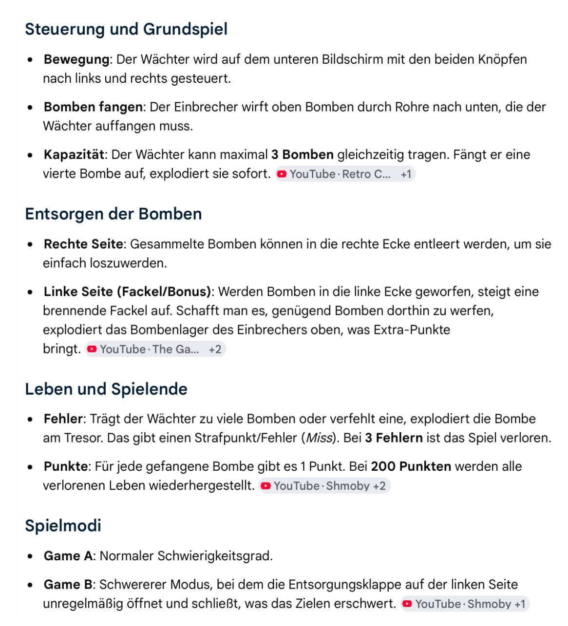 Nintendo Konsolen: NINTENDO GAME & WATCH SAFEBUSTER – Gebraucht aus Basel von Ammedysli49 2