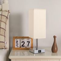 Nachttischlampe Touch Dimmbar mit USB A+C